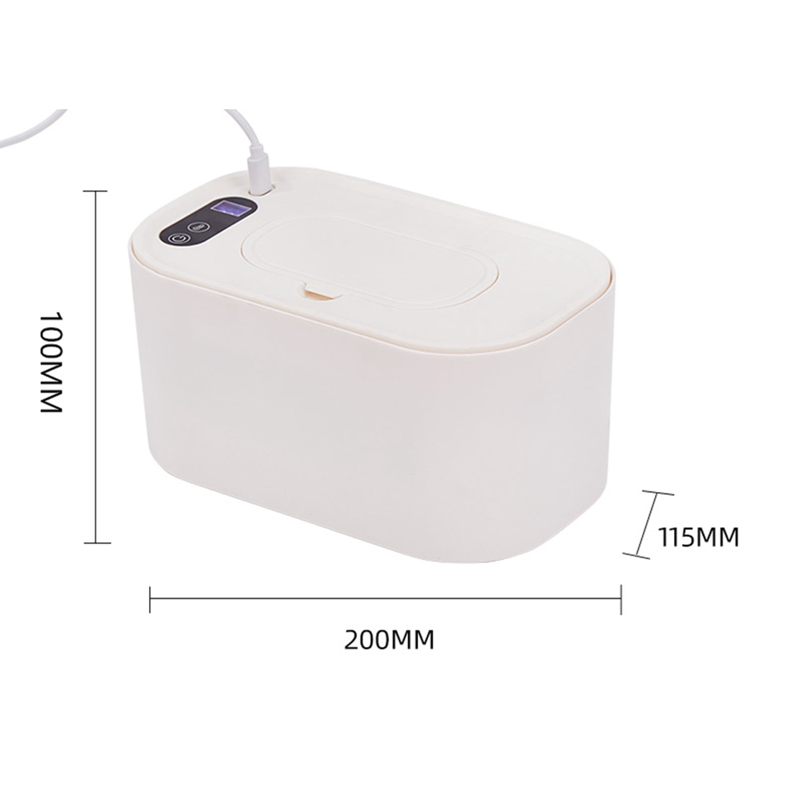 Home and Travel Use Wipes Warmer Portable Design Large Capacity Moisturizing Constant Temperature for Babies