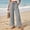 Black plus size wide leg pants a1, variant on Women Plus Size Wide Leg High Waisted Pants with Pockets Striped Casual Palazzo Lounge Trousers Beach Vacation Summer Travel Clothes, Black 2XL