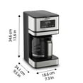 thumbnail image 4 of Krups Simply Brew Drip Coffee Maker, 12 Cups, KM208D50, 4 of 8