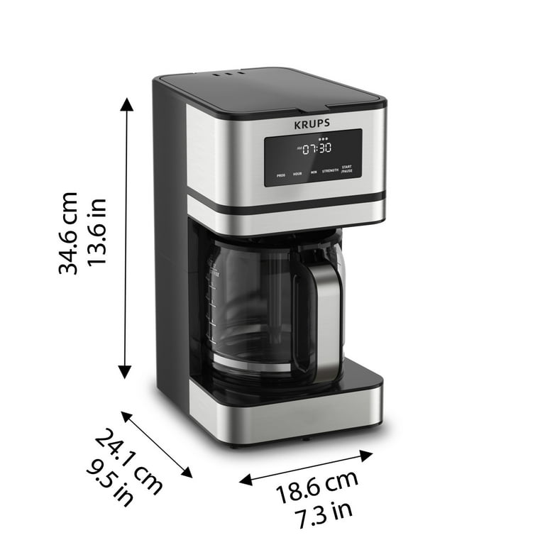 Krups Simply Brew Drip Coffee Maker, 14 Cups