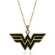 thumbnail image 3 of Wonder Woman W letter necklace sweater chain movie peripheral, 3 of 5