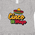 thumbnail image 4 of Inktastic Cinco De Mayo with Sombrero Girls Toddler Dress, 4 of 5