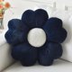 thumbnail image 1 of wonima44 Flower Pillow, Flower Shaped Pillow Decorative Throw Pillows for Bed Couch, Cute Daisy Pillow Dorm Decor Floor Seating Cushion (Navy Blue, 19.6 Inches), 1 of 1