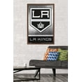 thumbnail image 2 of NHL Los Angeles Kings Logo 15 Wall Poster, 22.375" x 34", Framed, 2 of 6