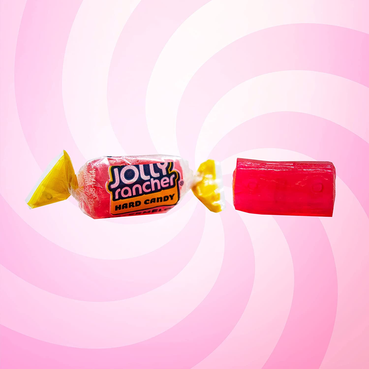 Jolly Rancher Watermelon Hard Candy - 1 LB, Bulk Individually Wrapped Candy,  Resealable Bag - 1 Pound (16 Oz)