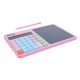 thumbnail image 1 of unbranded Calculadora Solar De Escritorio Con Pantalla Grande Y Tableta De Notas Rosa, 1 of 6