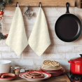 thumbnail image 6 of Yellow Baroque Kitchen Towels Set of 1, Abstract Art Floral Pattern Absorbent Dish Towels for Kitchen, Microfiber Hand Towel, Quick Drying Tea Towel for Cleaning Decorative Dishcloths, 6 of 7