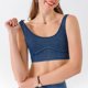 thumbnail image 4 of mfyjkho Camisetas Sin Mangas Para Mujer, Top Deportivo De Yoga Informal De Manga Corta Con Cuello Redondo Y Color Liso Para Mujer Tops Para Mujer Xxl, 4 of 4