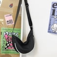 thumbnail image 2 of Bolso Bandolera Bolso bandolera correa ajustable monederos femeninos para vacaciones de fin de semana (negro) Likrtyny Para Estrenar, 2 of 9
