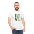 thumbnail image 5 of Love St Patrick's Day Irish Fashion Green Unisex Heavy Cotton Tee sale, 5 of 9