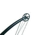 thumbnail image 4 of Genesis Gen-X Compound Target Practice Hunting Bow, Left Handed, Black, 4 of 4