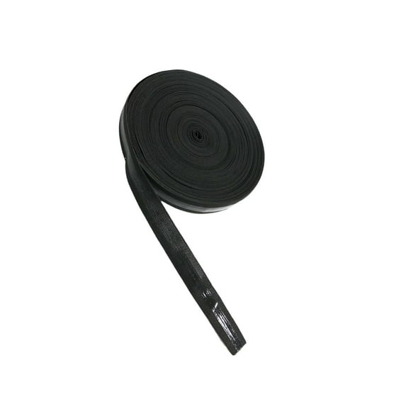 Guardoinrt Bande Élastique Antidérapante pour Cheveux Projet de Couture avec Dos en Silicone Parfait pour Vêtement Noir
