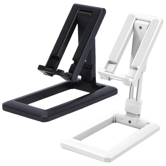 Soporte de teléfono celular de escritorio 2pcs soporte para teléfono plegable rejilla de teléfono celular estable para la oficina en casa