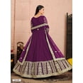 thumbnail image 2 of Sur Mesure Mariage Designer Anarkali Lourd Broderie Florale Séquence Travail avec Robe Dupata, 2 of 6