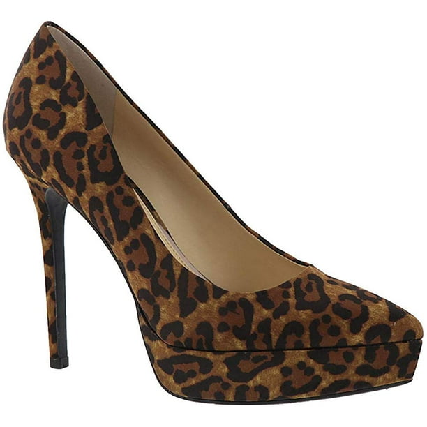 jessica simpson leopard platform heels
