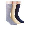 thumbnail image 1 of Polo Ralph Lauren 3 Pack Ribbed Cushion Foot Crew Socks, 1 of 5
