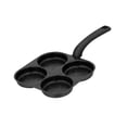 thumbnail image 2 of 4 tazas de sartén de freír de huevo Freir la sartén dividida para limpiar con la sartén antiadherente 4 tazas de cocina de panqueque para carne de, 2 of 8