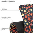 thumbnail image 4 of Yayeee Faucet Mat for Kitchen Sink 30" Diatomite Long Splash Guard Pad, Red Floral, 2 Pack, 4 of 7