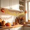 thumbnail image 6 of Happy Fall Banner Garland Fall Thanksgiving Mantle Decorations,Burlap Fall Maple Leaves Sign,Thanksgiving Banner,Fall Decorations for Mantle Fireplace,Garland Hanging Bunting, 6 of 6