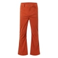thumbnail image 7 of QHFBli Mens Corduroy Vintage Bell Bottom Pants 70s,Disco Stretchy Flared Pants Fit 60s 70s Outfits for Men,Mens Bell Bottom Jeans, 7 of 7