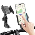 thumbnail image 1 of Clip para Manillar Motocicleta Hugtrwg Soporte Bicicleta Ajustable a Prueba Golpes, 1 of 9