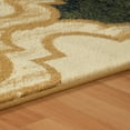thumbnail image 3 of Viking Modern Polypropylene Geometric Trellis Indoor High Traffic Runner Rug - 2' 7" x 8', Cream, 3 of 3