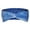 Blue, variant on CAIXIA Wide Boho Headbands for Women Fashion Knotted Headband Bandana Hair Print Yoga Workout Hair Accessories African Head Wrap