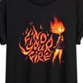 thumbnail image 3 of Elemental - Find Your Fire Ember - Women's Oversized T-Shirt, 3 of 5