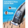 thumbnail image 2 of YBQF Hair Clippers for Men - Cordless 2 in 1 Versatile Hair Trimmer with ABS Guards, 2 Detachable Blades & Turbo Motor, Professional Haircutting Kits for Blending & Fade Cuts, 2 of 5