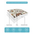 thumbnail image 5 of Quilts King Size Bedding Set, Horse Lightweight Quilted Comforter, Rustic Spring Floral Summer Botanical Soft Reversible Bedspread Coverlet with Pillow Covers for All Season, 96" x 106", 5 of 7