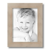 ArtToFrames 9x12 Inch Clear Stain Picture Frame, This White Wood Poster Frame is Great for Your Art or Photos, Comes with Regular Glass (4290)