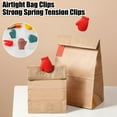 thumbnail image 3 of Pebbuoy 2 Pcs Chip Clips Mini Glove Shaped Food Tongs Airtight Seal Grip Chip Bag Clips for Food Storage Odorless Food Bag Clips for Bread Snack Bags, 3 of 7