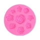 thumbnail image 1 of Molde para hornear Diy, molde de silicona para pastel de Fondant, molde de Chocolate rosa de 9 agujeros, 1 of 2