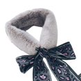 thumbnail image 5 of Bufanda de cuello de invierno para mujer Soledad Peluche Gris, 5 of 5