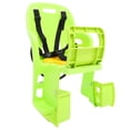 thumbnail image 1 of Green Quick Release Bike Rack Seat for Kids Adjustable Safety Sturdy PP Material 1PC, 1 of 8