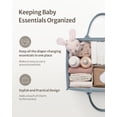 thumbnail image 2 of Organizador de pañales Blissful Diary Dusty Blue Baby, 2 of 7