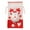 C, variant on CASAFUN 3D Xmas Drawstring Bags Velvet Santa's Gift Bag Reusable Christmas Sacks Red Xmas Goodie Bags Handmade Santa Delivery Bag for Presents Toys and Gifts