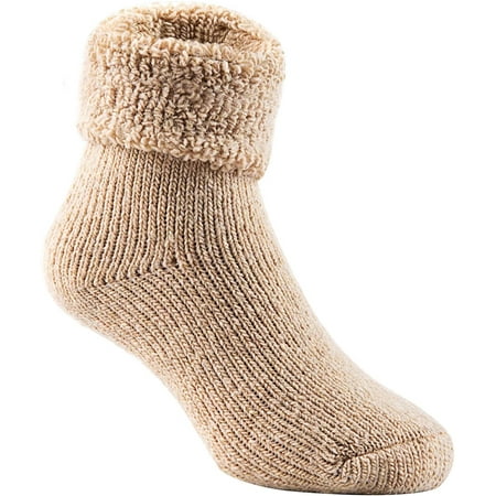 

Lian LifeStyle Boy s 3 Pairs Extra Thick Wool Boot Socks Crew Plain LK01 Khaki 0Y-2Y