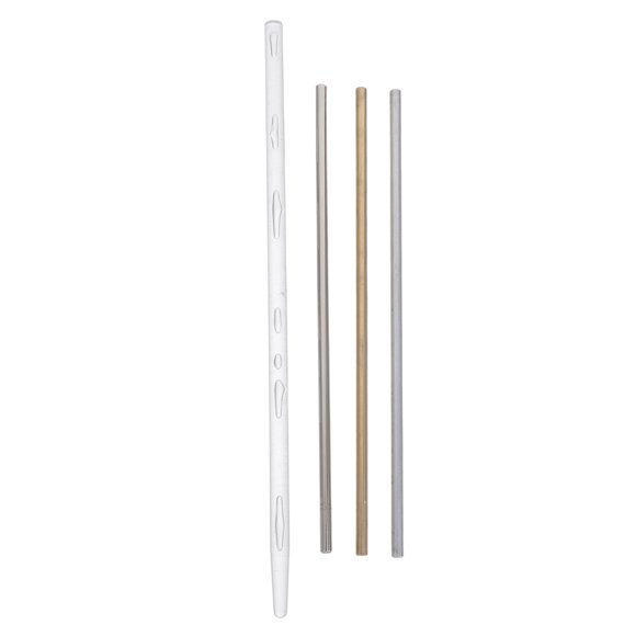 BESTYASH 4Ud Varillas Metálicas Multi Material Para Demostración De Transferencia De Calor En Laboratorio