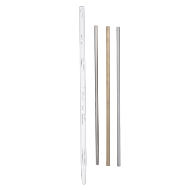 BESTYASH 4Ud Varillas Metálicas Multi Material Para Demostración De Transferencia De Calor En Laboratorio