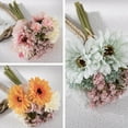 thumbnail image 4 of Peonies Artificial Flowers for Decoration Silk Flowers Fake Roses Arrangements Plastic Table Centerpiece Faux Flores for Home Vase Living Room Decor, 4 of 8