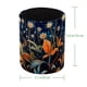 thumbnail image 4 of Organizador de escritorio compacto con portalápices - Juego de accesorios de escritorio para estudio de maquillaje y arte, diseño de plantas estrelladas, 4 of 5