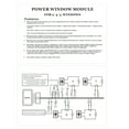 thumbnail image 1 of 12v 12V Universal Auto Power Window Control Window Open Closer Module for 4 Door Cars, 1 of 6
