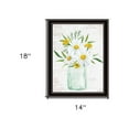 thumbnail image 6 of Floral Bouquet Black Framed Print Wall Art, 6 of 9