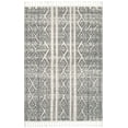 thumbnail image 2 of nuLOOM Galant Striped Tribal Tassel Runner Rug, 2' 6" x 8', Ivory, 2 of 4