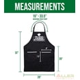 thumbnail image 3 of Funny Apron for Men - Mr. Good Looking is Cooking - BBQ Grill Apron for a Husband Dad Boyfriend or any Friend that Cooks Like a Master Chef by Aller Home and Kitchen, 3 of 6