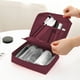 thumbnail image 5 of Neceser organizador de maquillaje, estuche de aseo impermeable con asa, bolsa de viaje portátil para cosméticos, artículos de aseo, cuidado personal, hogar, baño, uso al aire libre., 5 of 9