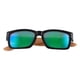 thumbnail image 1 of Gafas con Brazos de Madera Soul Nature Green UV400 Policarbonato Madera de Bambú, 1 of 1