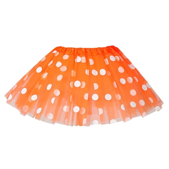 EnJoCho Girls Polka-Dot Tutu Skirts Kid Layered Tulle Ballet Tutus DresseToddler Girl Summer Dance Min𝗂 Skirt for Halloween Birthday Tutu Skirt For Girls