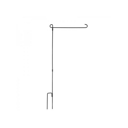 Garden Flagpole - MarinaVida Iron Garden Flag Pole Yard Outdoor Decor Flags Stake Banner Bracket